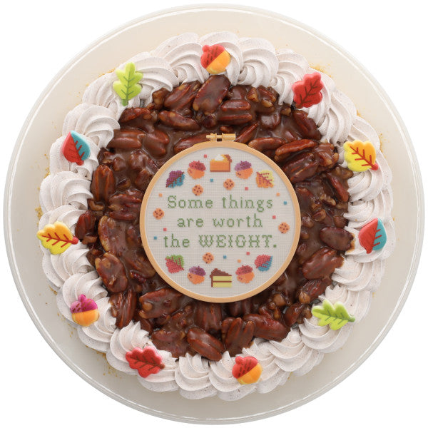 Thanksgiving Cross-Stitch Easel Back Layon