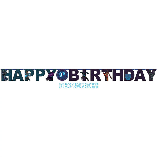 Black Panther Wakanda Forever Jumbo Add An Age Letter Banner