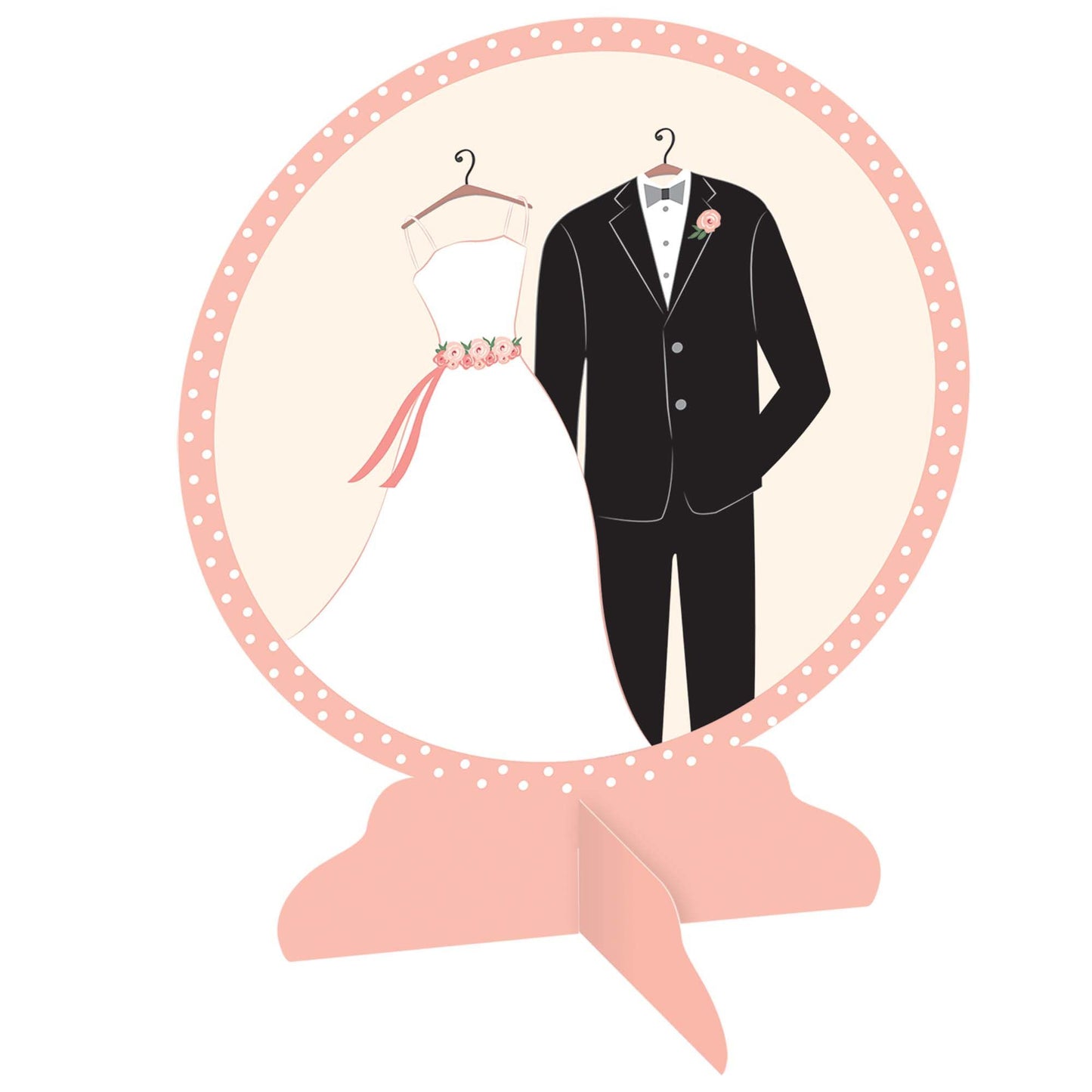 Wedding Attire Table Centerpiece