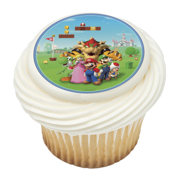 Nintendo Super Mario™ Edible Cake Topper Image