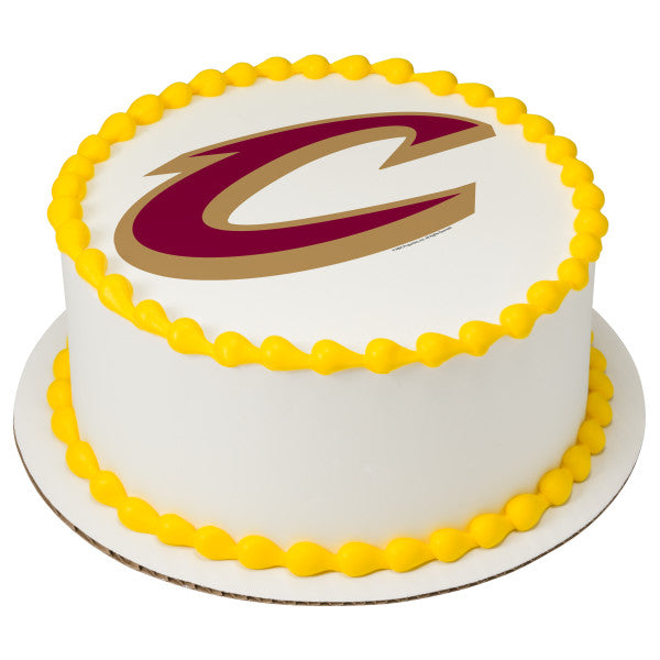 NBA Cleveland Cavaliers Edible Cake Topper Image