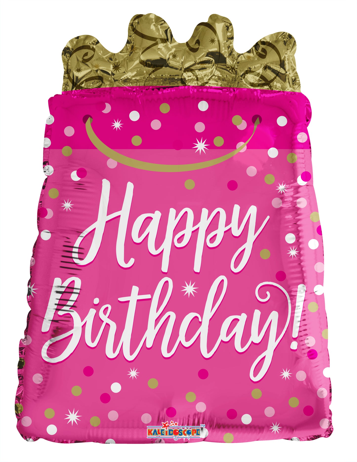 Birthday Gift Bag Shaped 18" Foil Balloon, 1ct