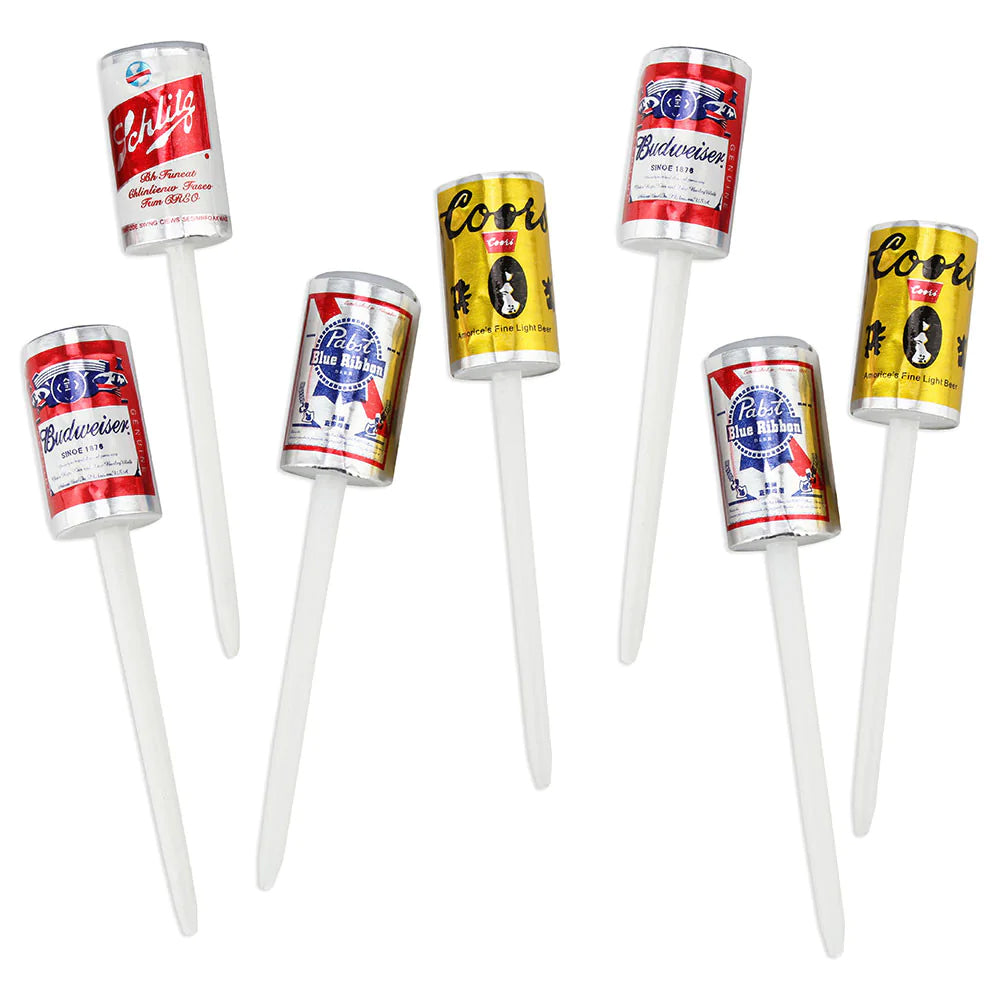 Beer Can Cupcake Picks