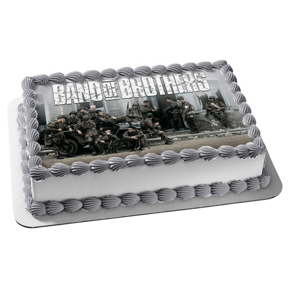 Band of Brothers Sgt. Denver Randleman Army Troops Edible Cake Topper