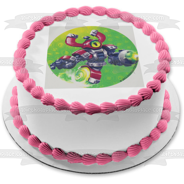 Skylanders Swap Force Magna Charge Edible Cake Topper Image ABPID05416