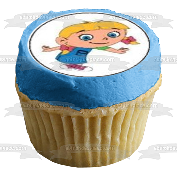 Little Einstein Leo Annie Quincy y June Imágenes comestibles para cupcakes ABPID03465