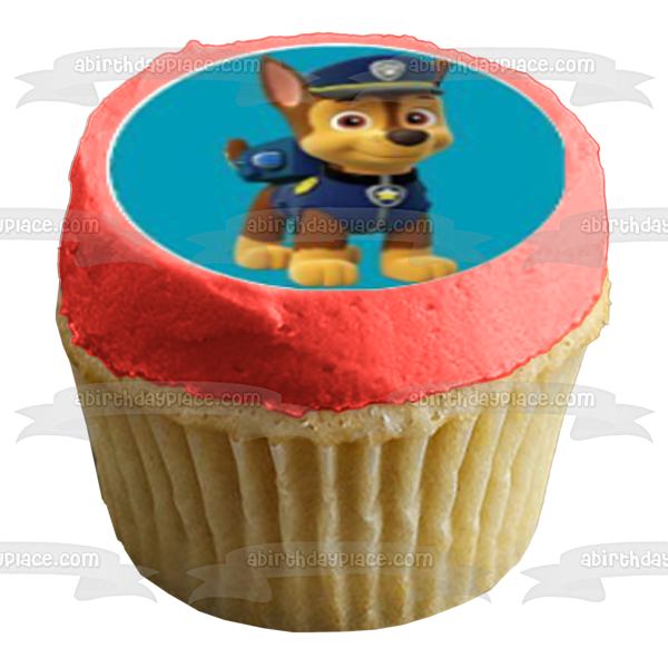Paw Patrol Chase Everest Zuma Marshall and Skye Edible Cupcake Topper Images ABPID04000
