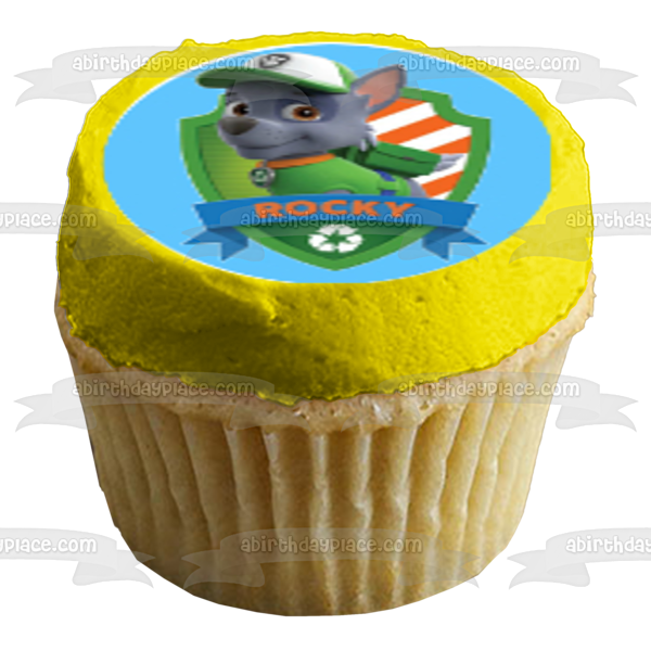 Paw Patrol Chase Everest Tracker Skye Zuma Marshall Rocky Ryder y Rubble Imágenes comestibles para cupcakes ABPID06393