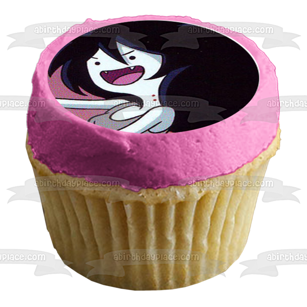 Hora de aventuras Finn el humano Jake el perro y la princesa espacial Lumpy Imágenes comestibles para cupcakes ABPID06775