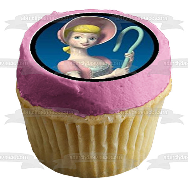 Toy Story Woody Buzz Lightyear Mr. Potato Head Mrs. Potato Head Bo Peep and Rex Edible Cupcake Topper Images ABPID07934