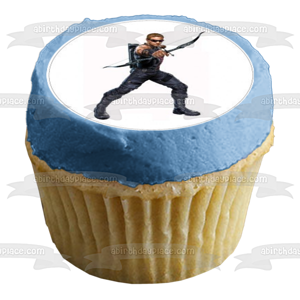 Marvel Avengers Capitán América Hulk Iron Man Thor Viuda Negra Nick Fury Adorno comestible para cupcakes Imágenes ABPID27668