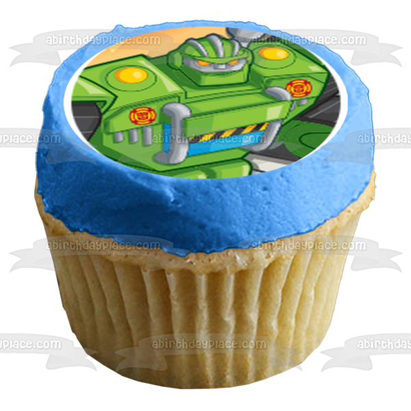 Transformers Rescue Bots Optimus Prime Heatwave Boulder Blades Imágenes comestibles para cupcakes ABPID14808