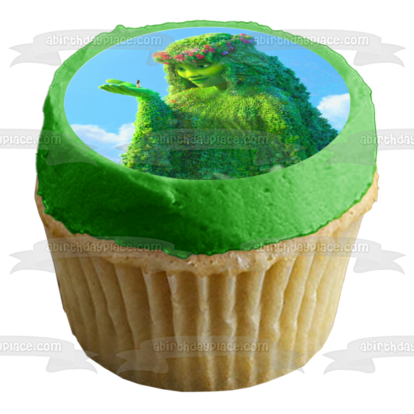 Disney Moana Te Fiti Tamatoa Maui Hei Hei Pua Imágenes comestibles para cupcakes ABPID14823