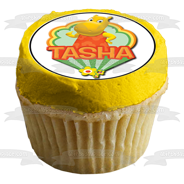 Los Backyardigans Uniqua Pablo Tasha Tyrone Austin Imágenes comestibles para cupcakes ABPID14848