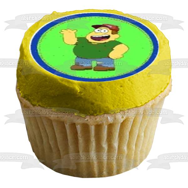 Imágenes de decoración comestible para cupcakes de Big City Greens Cricket Tilly Alice Bill ABPID52110