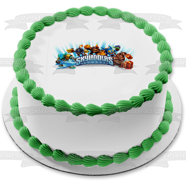Skylanders Blades Pop Fizz Wallop Edible Cake Topper Image ABPID01584