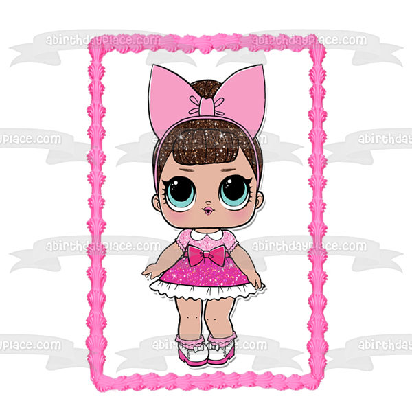 LOL Surprise Fancy Edible Cake Topper Image ABPID49623