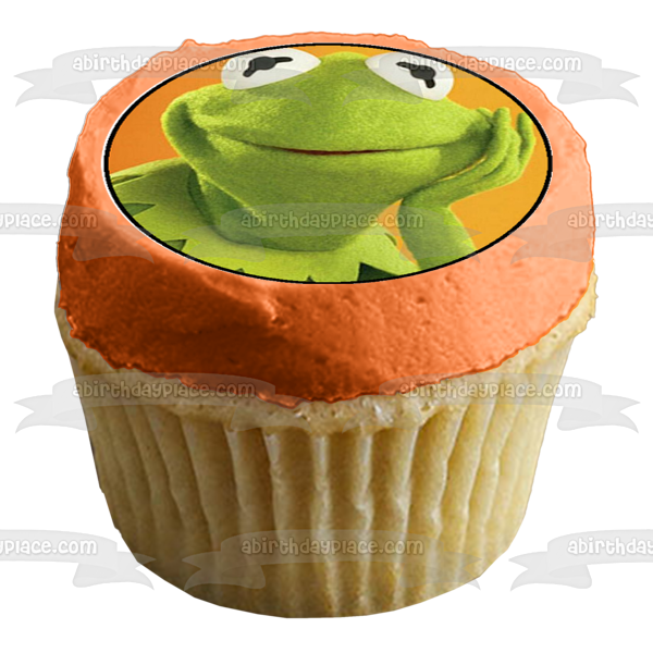 Los Muppets Kermit Miss Piggy Animal Gonzo y Fozzy Bear Imágenes comestibles para cupcakes ABPID03460