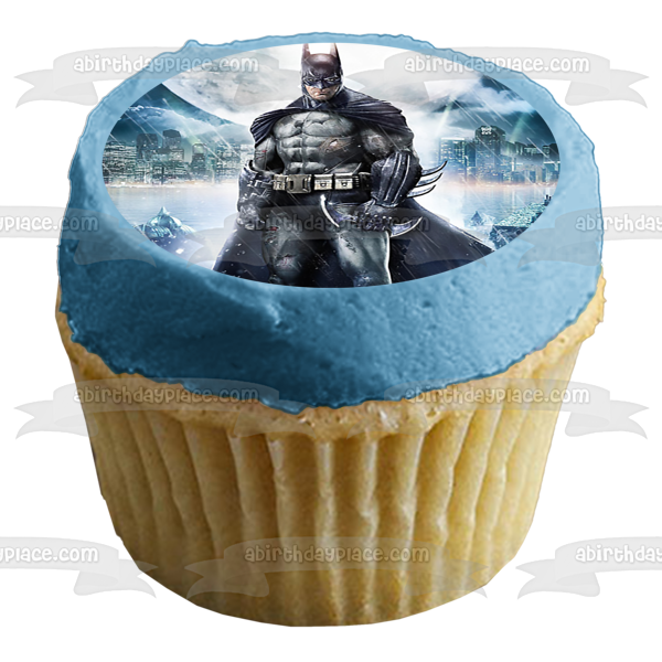 Imagen comestible para tarta de Marvel Batman Arkham Asylum Bruce Wayne ABPID03626