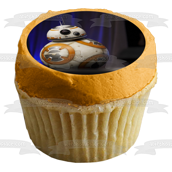 Star Wars Hero Droid BB-8 Edible Cake Topper Image ABPID03971