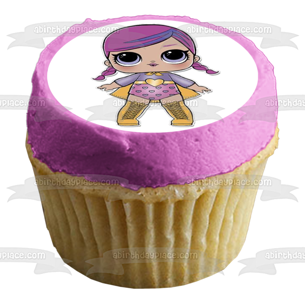 LOL Surprise Doll Super B.B. Edible Cake Topper Image ABPID00007