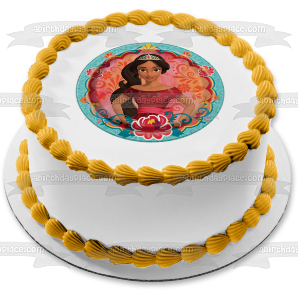 Princess Elena of Avalor Edible Cake Topper Image ABPID06276