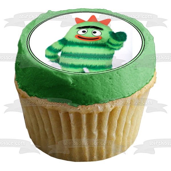 Yo Gabba Gabba Muno Foofa Brobee Toodee y Plex Imágenes comestibles para cupcakes ABPID07101