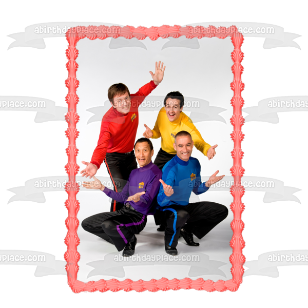 The Wiggles Greg Anthony Murray Jeff Edible Cake Topper Image ABPID08415