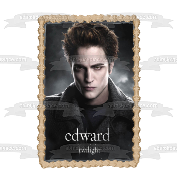 The Twilight Saga Edward Cullen Edible Cake Topper Image ABPID09126