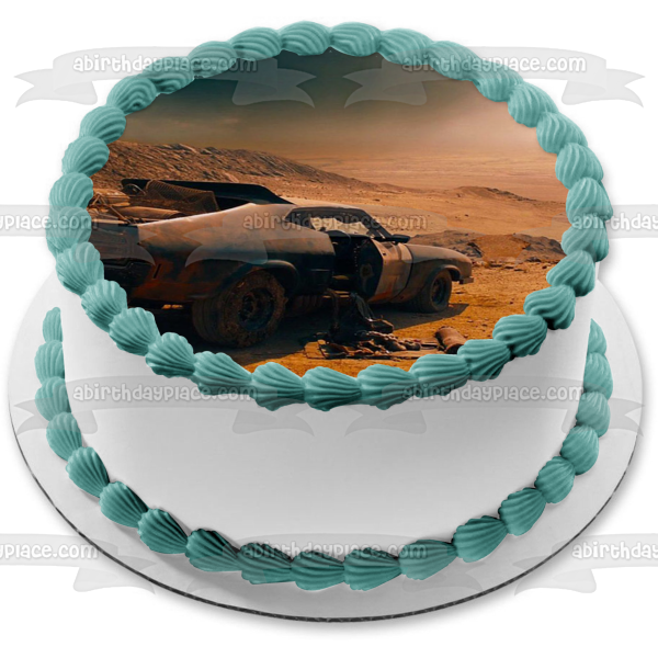 Mad Max Fury Road Car Movie Edible Cake Topper Image ABPID52838