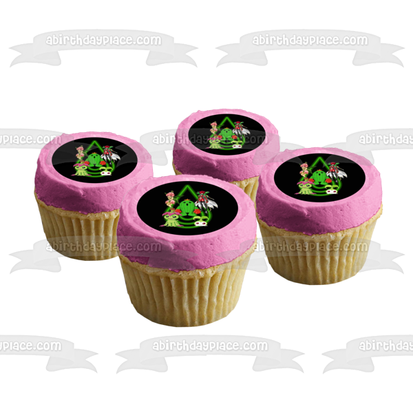 Digimon Togemon Mimi Tachikawa Lillymon Yuramon Nostalgia Edible Cake Topper Image ABPID15314