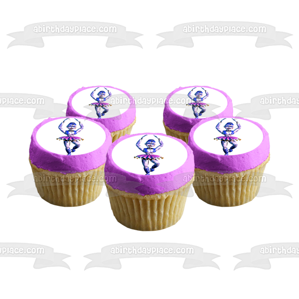 Five Nights at Freddy's Ballora Pirouette Edible Cake Topper Image ABPID21968