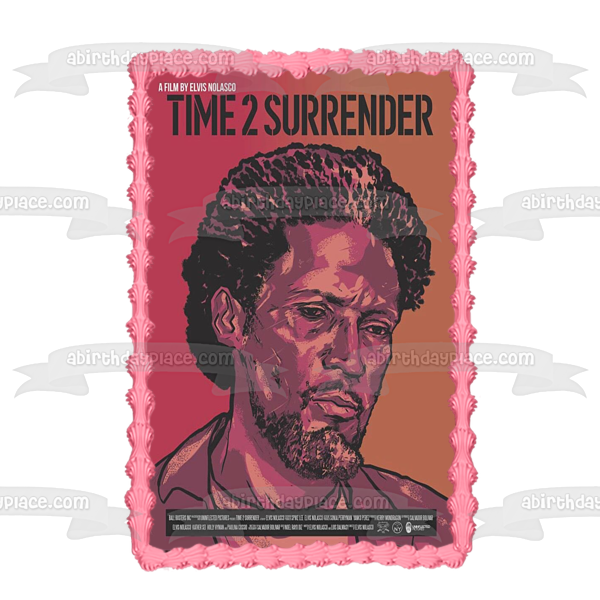 Time 2 Surrender Dino Movie Poster Edible Cake Topper Image ABPID21994