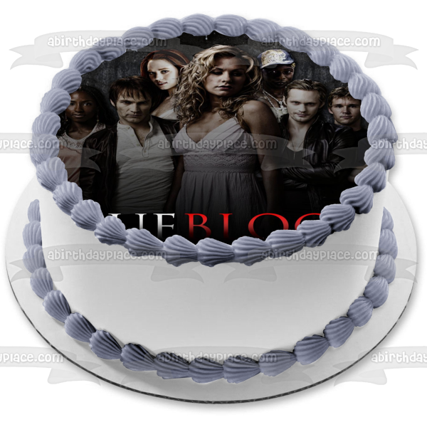 True Blood Sookie Eric Bill Jason Jessica Tara Lafayette Edible Cake Topper Image ABPID26997