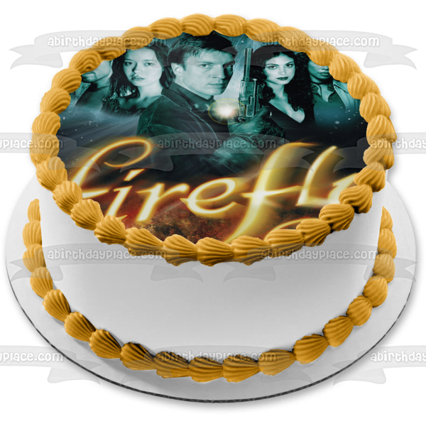 Firefly Malcom Kaylee Jayne Inara River Hoban Zoe Simon Shepherd Edible Cake Topper Image ABPID27188