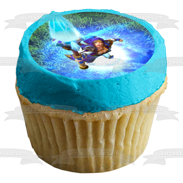 Warcraft 3: Reforged Arthas Menethil Edible Cake Topper Image ABPID51893