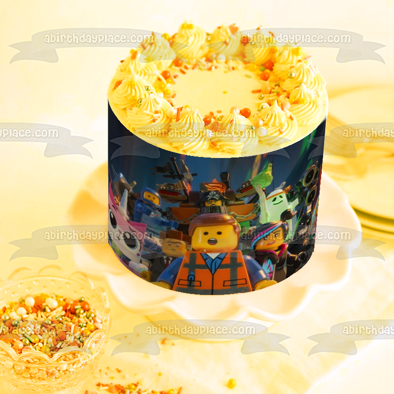 LEGO Movie 2: The Second Part Cast Wyldstyle Edible Cake Topper Image ABPID00014