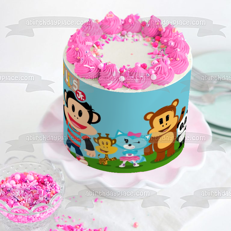 Julius Jr. Clancy Sheree Worry Bear Ping - Decoración comestible para tarta, imagen ABPID00285