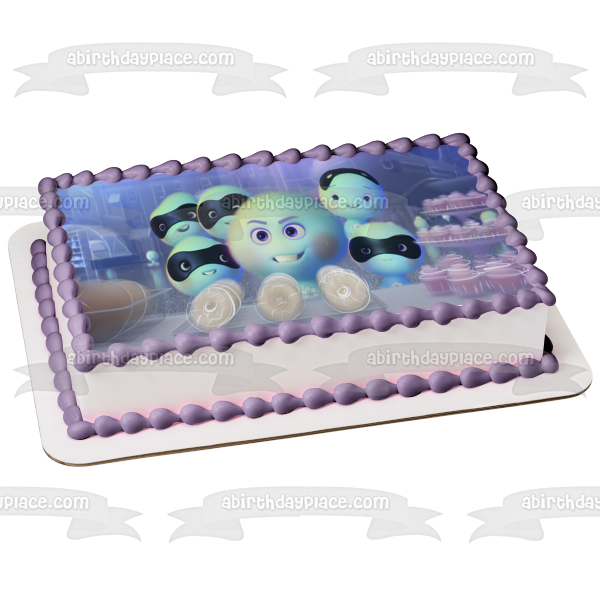 22vs. Earth Macaroni Zimmy Peanut D-Pac Moonbeam Adorno comestible para tarta Imagen ABPID54852