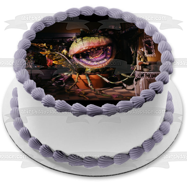 Little Shop of Horrors Audrey II Edible Cake Topper Image ABPID55017