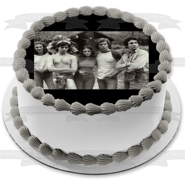 Viernes 13 Mark Noel Debra Jack Imagen comestible para decoración de tarta ABPID55019