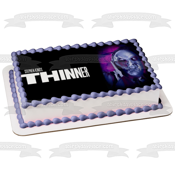Stephen King's Thinner Edible Cake Topper Image ABPID54972