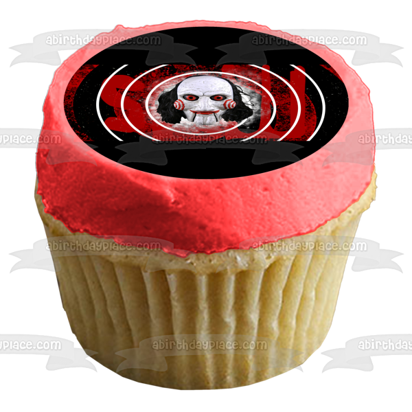 Imagen comestible para decoración de tarta con rompecabezas de sierra ABPID55062