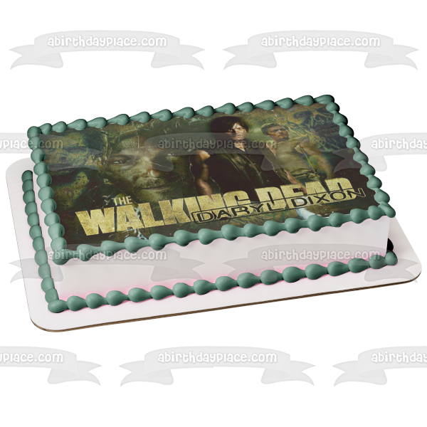 The Walking Dead Daryl Dixon Edible Cake Topper Image ABPID07859