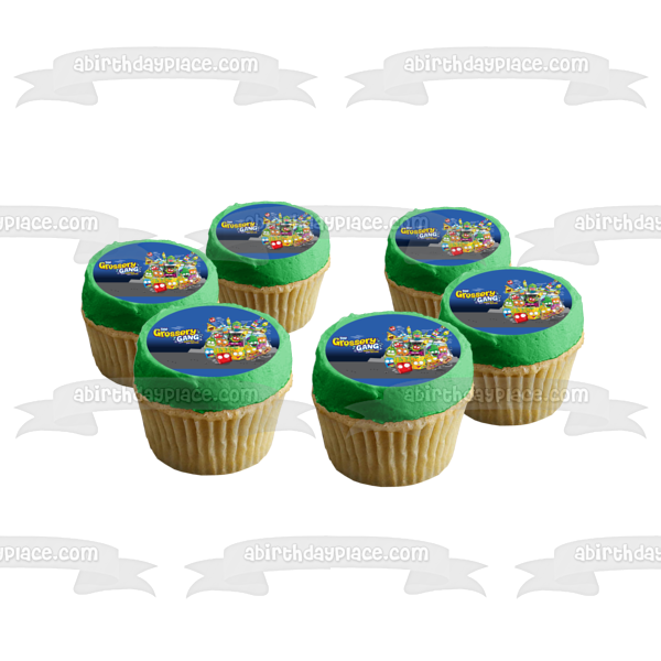 The Grossery Gang Your Shoppin's Gone Rotten Yucky Mart Edible Cake Topper Image ABPID00152