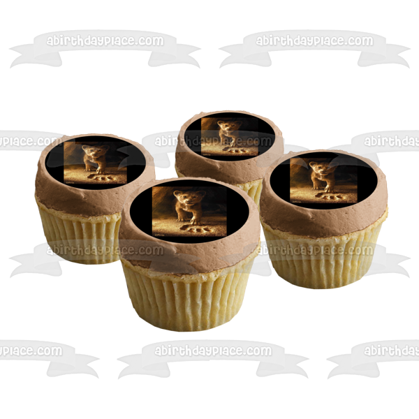 The Lion King Movie Simba Cave Edible Cake Topper Image ABPID00198