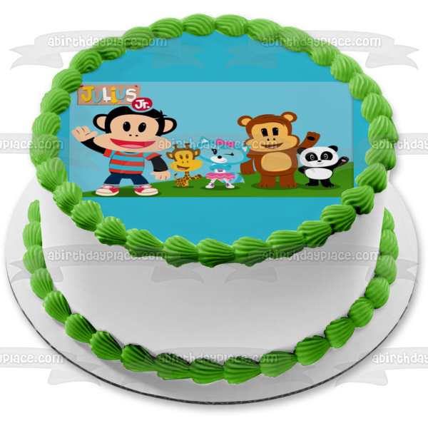 Julius Jr. Clancy Sheree Worry Bear Ping - Decoración comestible para tarta, imagen ABPID00285