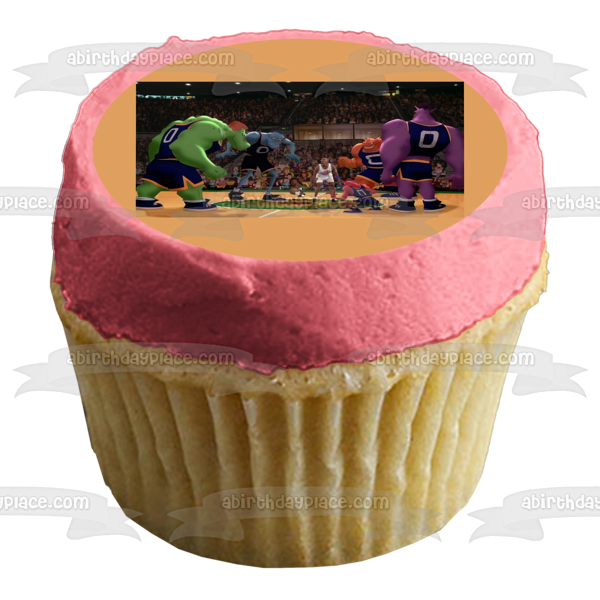 Space Jam Michael Jordan Looney Toons Edible Cake Topper Image ABPID00689