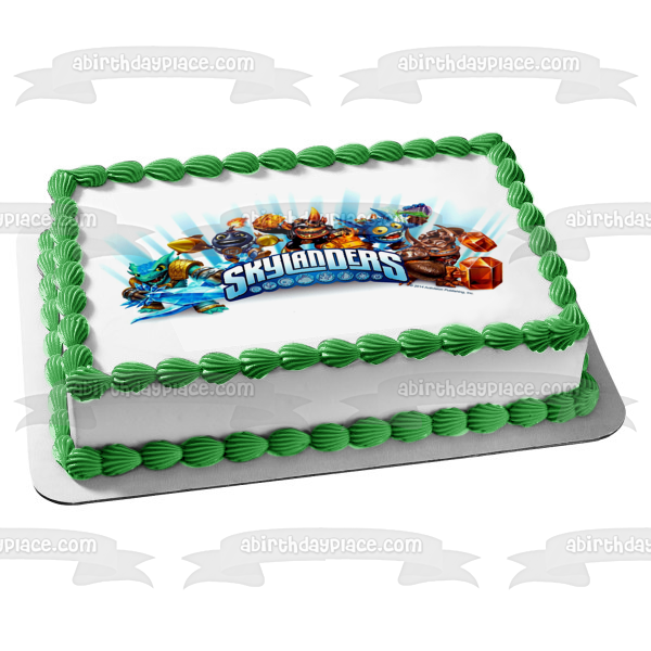 Skylanders Blades Pop Fizz Wallop Edible Cake Topper Image ABPID01584