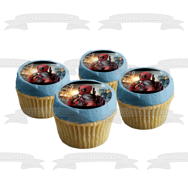 Deadpool 2 X-Men Wade Wilson Imagen comestible para decoración de tarta ABPID01608